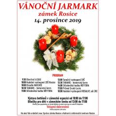 Vánoční jarmark na zámku Rosice 14.12.2019