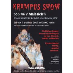 Krampus Show poprvé v Malesicích
