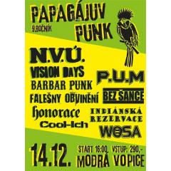 Papagájův punk 2019