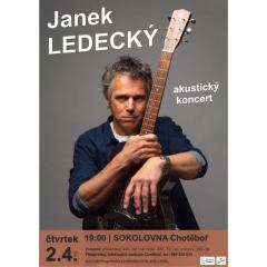 Janek Ledecký – akustický koncert
