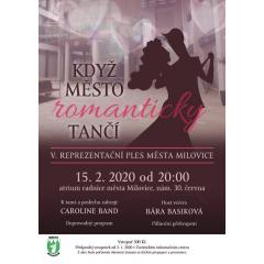 Reprezentační ples města Milovice 2020
