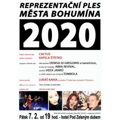 Reprezentační ples města Bohumína 2020
