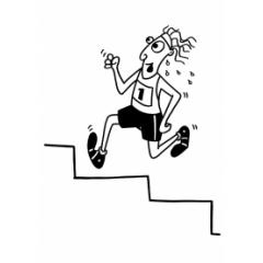 Běh do Hostibejckých schodů