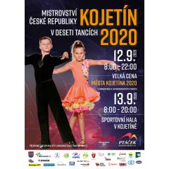 Mistrovství České republiky v deseti tancích Kojetín 2020