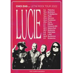 LUCIE - CHCI ZAS... Letní rock tour ČESKÉ BUDĚJOVICE