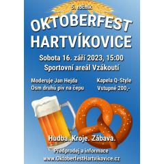 Oktoberfest Hartvíkovice 2023