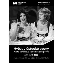 Hvězdy ústecké opery: Květa Koníčková a Ludmila Škorpilová