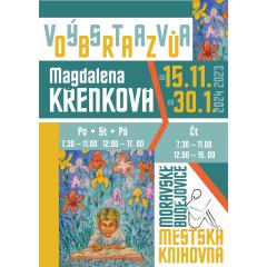 Výstava obrazů  Magdalena Křenková