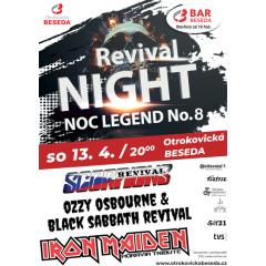 Revival Night - Noc legend 8 / 13. 4. ve 20 hod.