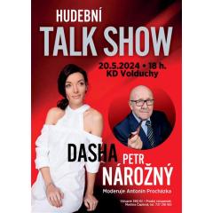 Hudební talk show - Dasha a Petr Nárožný