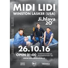 Midi Lidi / Winston Lasker (USA) Koncert