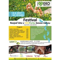 Festival rozjeď léto v EKOParku bosou nohou