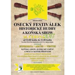 Osecký festiválek historické hudby a koňská show 2017