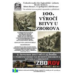 100. výročí bitvy u Zborova
