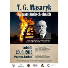 T.G.Masaryk na svatojánských ohních 2018