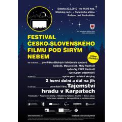 Festival Česko-Slovenského filmu pod širým nebem 2019
