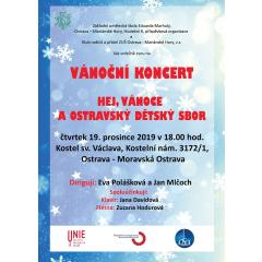 Vánoční koncert Ostravského dětského sboru