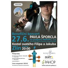 Pavel Šporcl benefiční koncert pro PAHOP