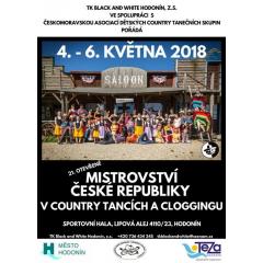 Mistrovství ČR v country tancích a cloggingu 2018
