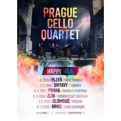 Prague Cello Quartet HAPPY Tour 2019