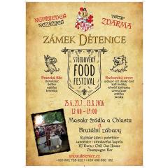 Středověký food festival - Zámek Dětenice