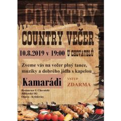 Country večer - kapela Kamarádi