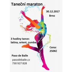 Taneční maraton Brno 30.12.2017