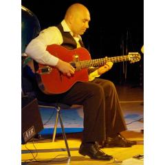 Gypsy jazz guitar master class s Tomášem Honsou v Amaro records