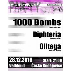 IFA Party 2016 1000 Bombs, Diphteria, Olltega