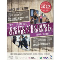 Ghetto Zouk Dance vs.UrbanKiz taneční bootcamp