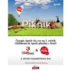 Chillibraní & Apetit piknik 2017