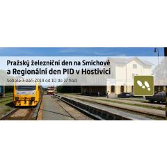 Pražský želez. den na Smíchově a Regionální den PID v Hostivici