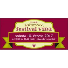 Rožnovský festival vína 2017