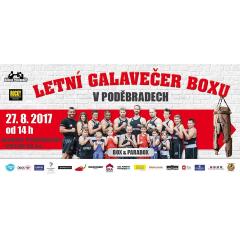 Letní galavečer boxu v Poděbradech 2017