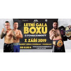 Letní galaodpoledne boxu v Poděbradech 2019