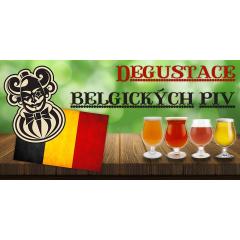Řízená degustace belgických piv u Klauna