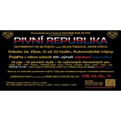 Pivní republika - Októbrfest ve Mlýnech
