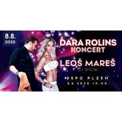 Koncert Dary Rolins a DJ Show Leoše Mareše v Plzni