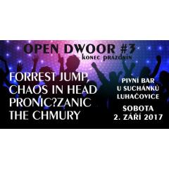 Hudební festiválek Open Dwoor 3 - konec prázdnin