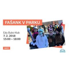 Fašank v parku 2018
