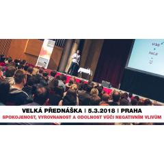 Praha: Spokojenost,vyrovnanost a odolnost vúči negativním vlivům