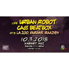 Urban Robot - Album release tour feat Cagi Beatbox