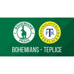21. kolo: Bohemians - Teplice