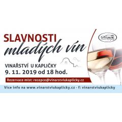 Slavnosti mladých vín ve Vinařství U Kapličky 2019