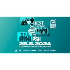 PSH, Rest & Live Band, Prago Union & Live Band - Barrák music hrad 2024