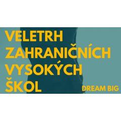 Veletrh zahraničních vysokých škol - Dream Big Brno