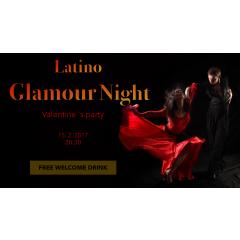 Latino Glamour Night Valentine's party