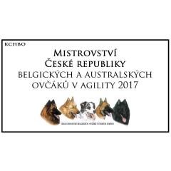 Mistrovství ČR belgických a australských ovčáků v agility 2017
