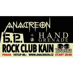 Vánoční koncert kapely Anacreon, host: Hand Grenade