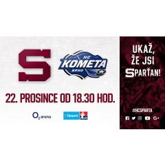 32. kolo: HC Sparta Praha - HC Kometa Brno